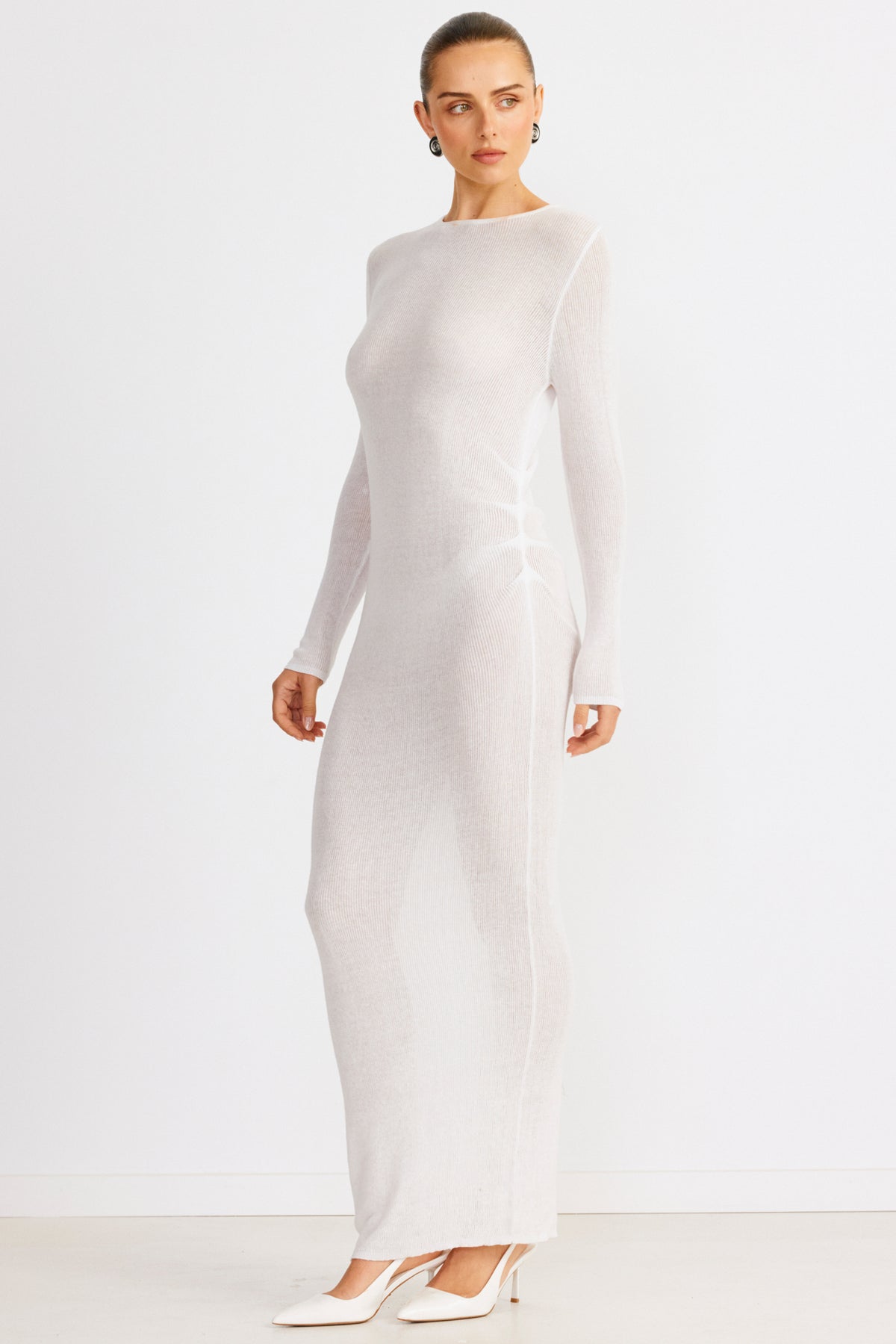 Sloane Maxi Dress White