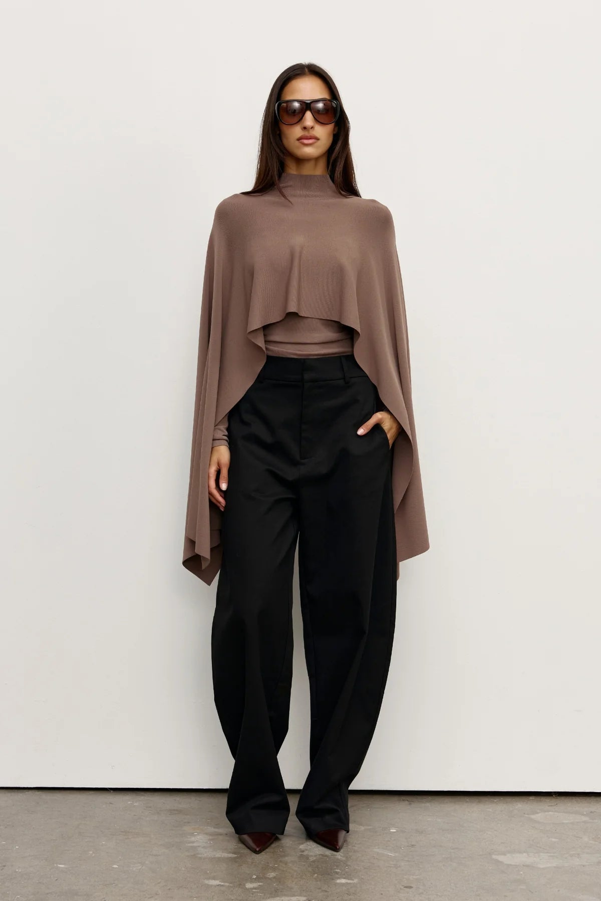 Sorella Poncho Mouse Grey