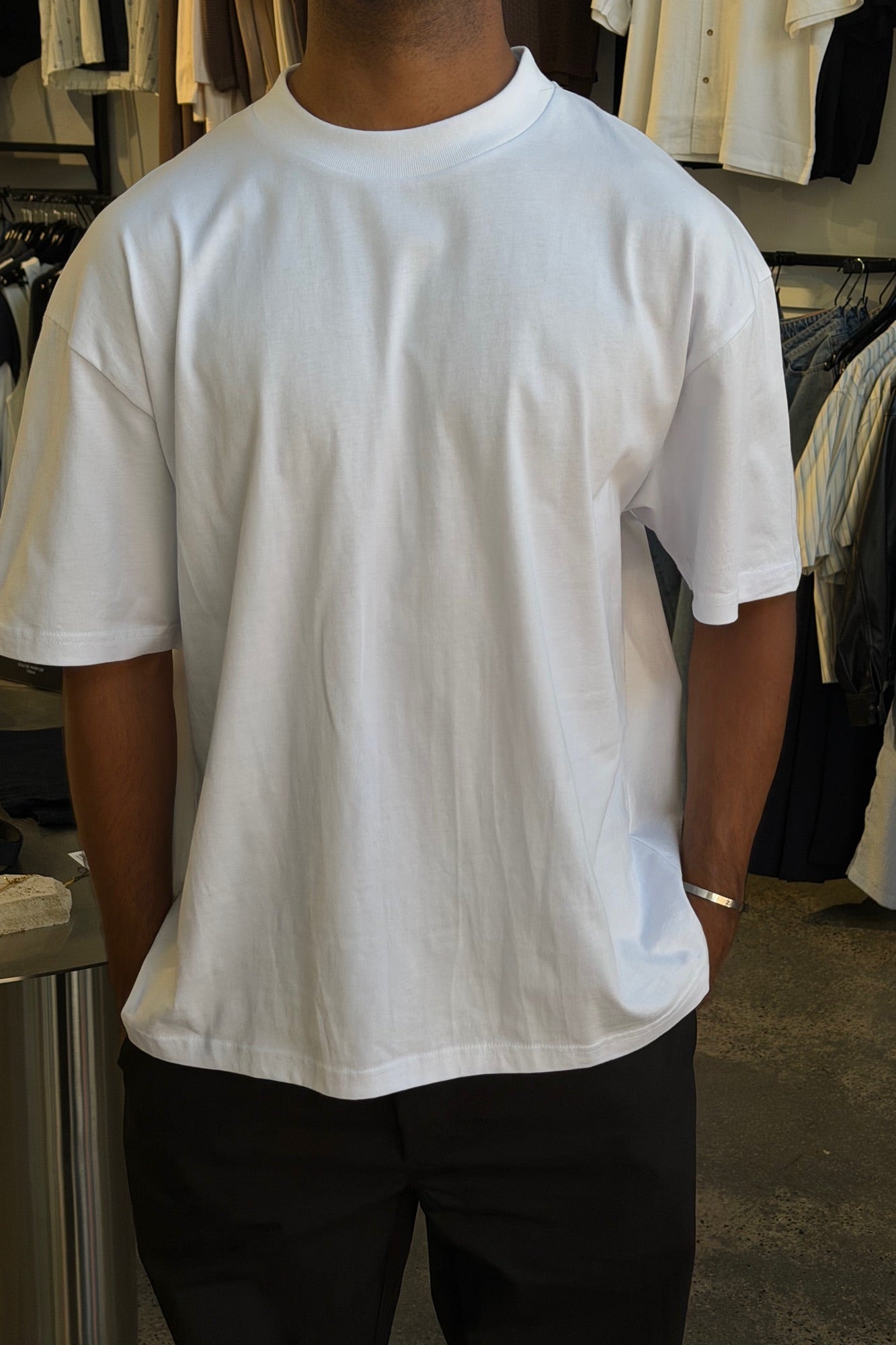 Billy Regular Fit Tee White