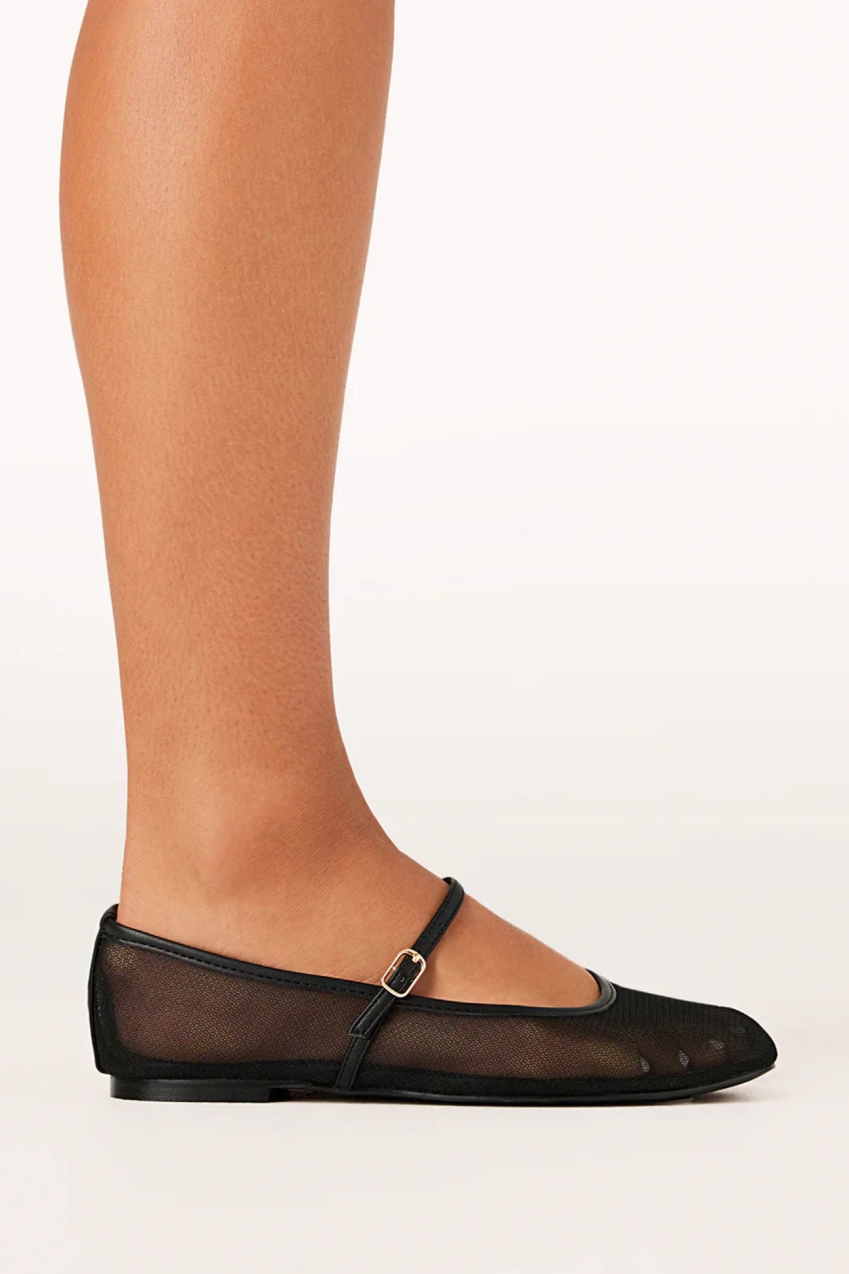 Gilda Flats Black Mesh - FINAL SALE