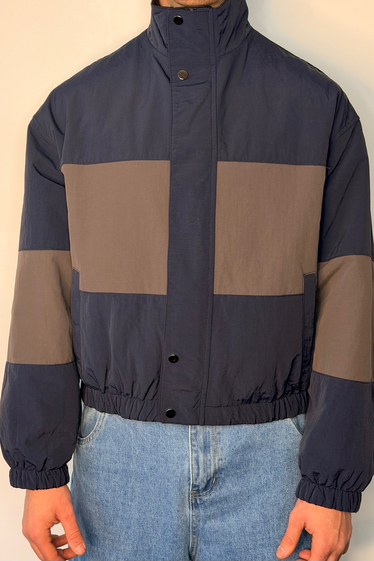 Reversible Vintage Bomber Black