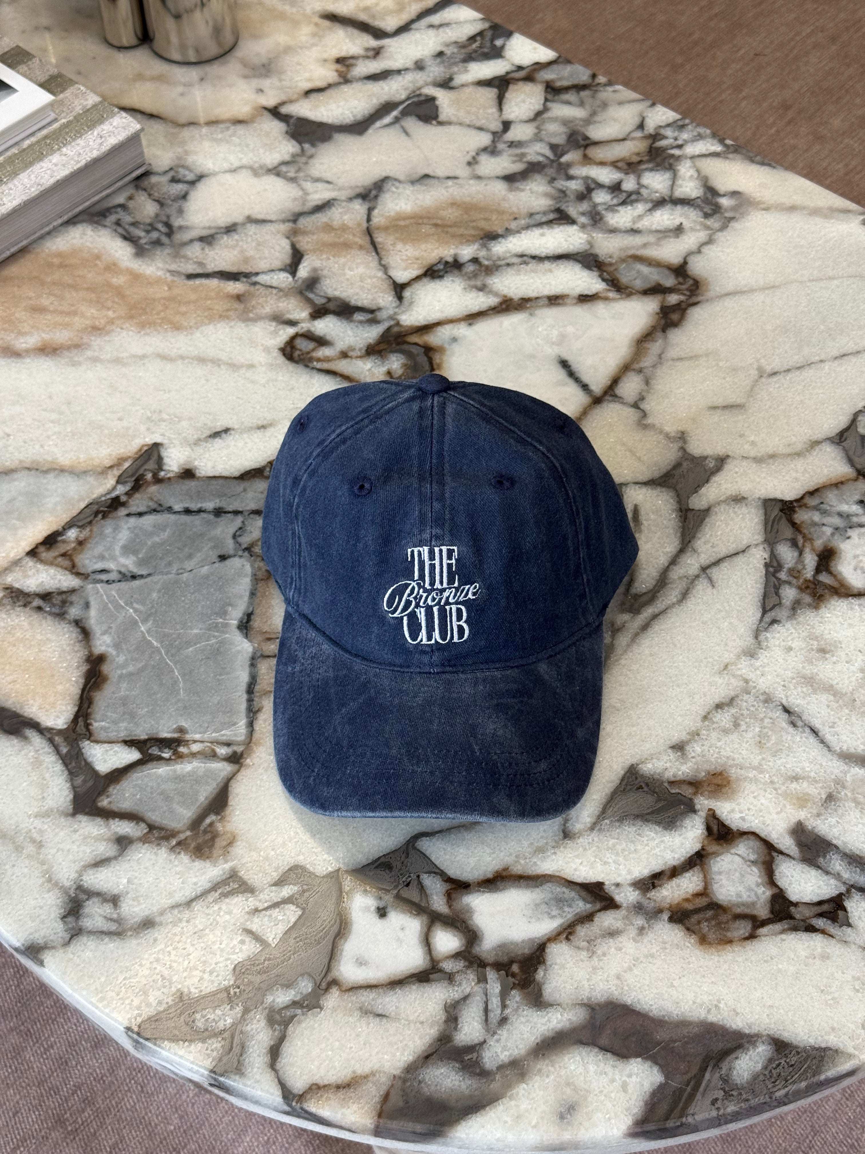 College Cap Bronze Club Navy