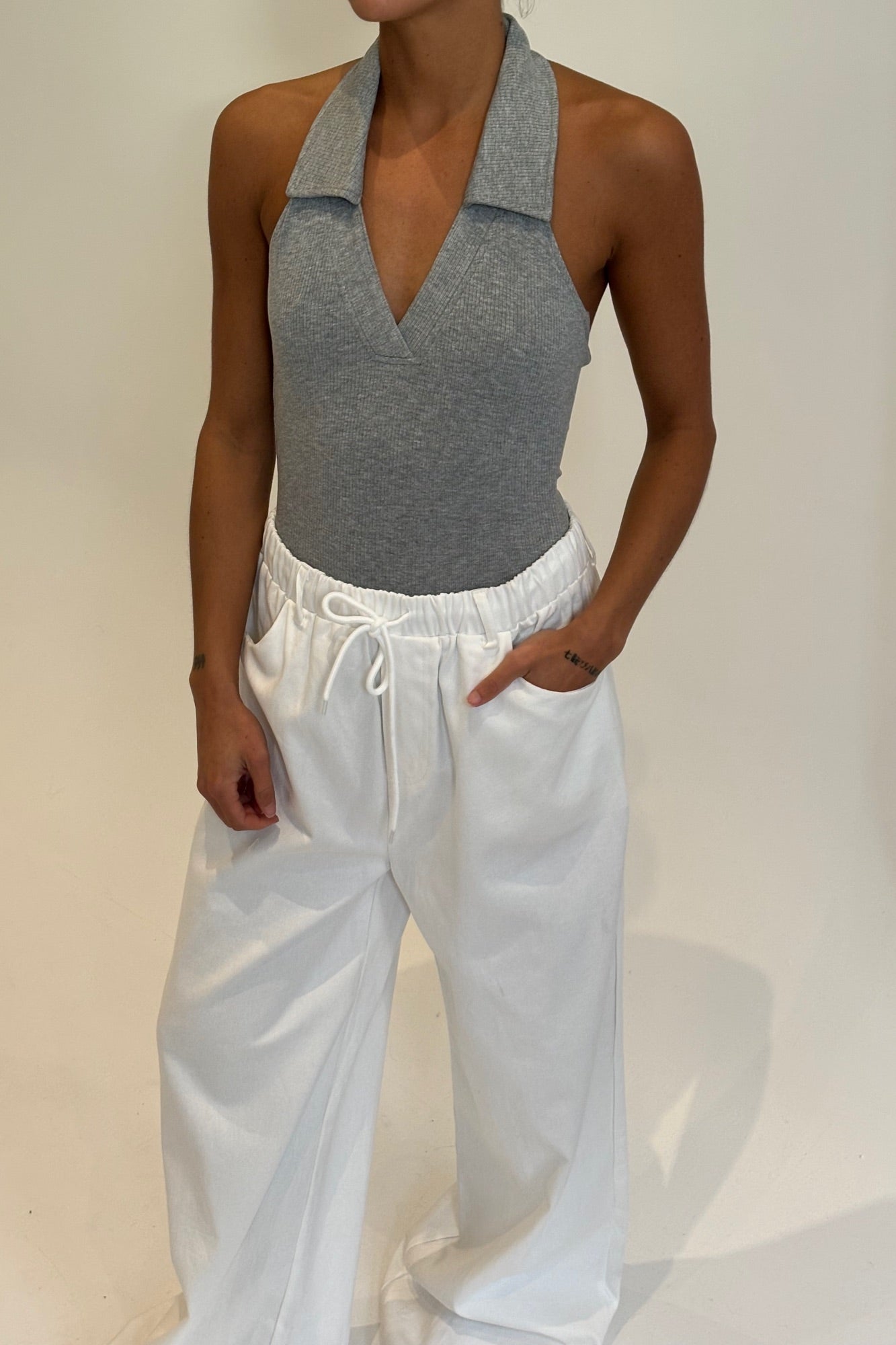 Elio Top Grey
