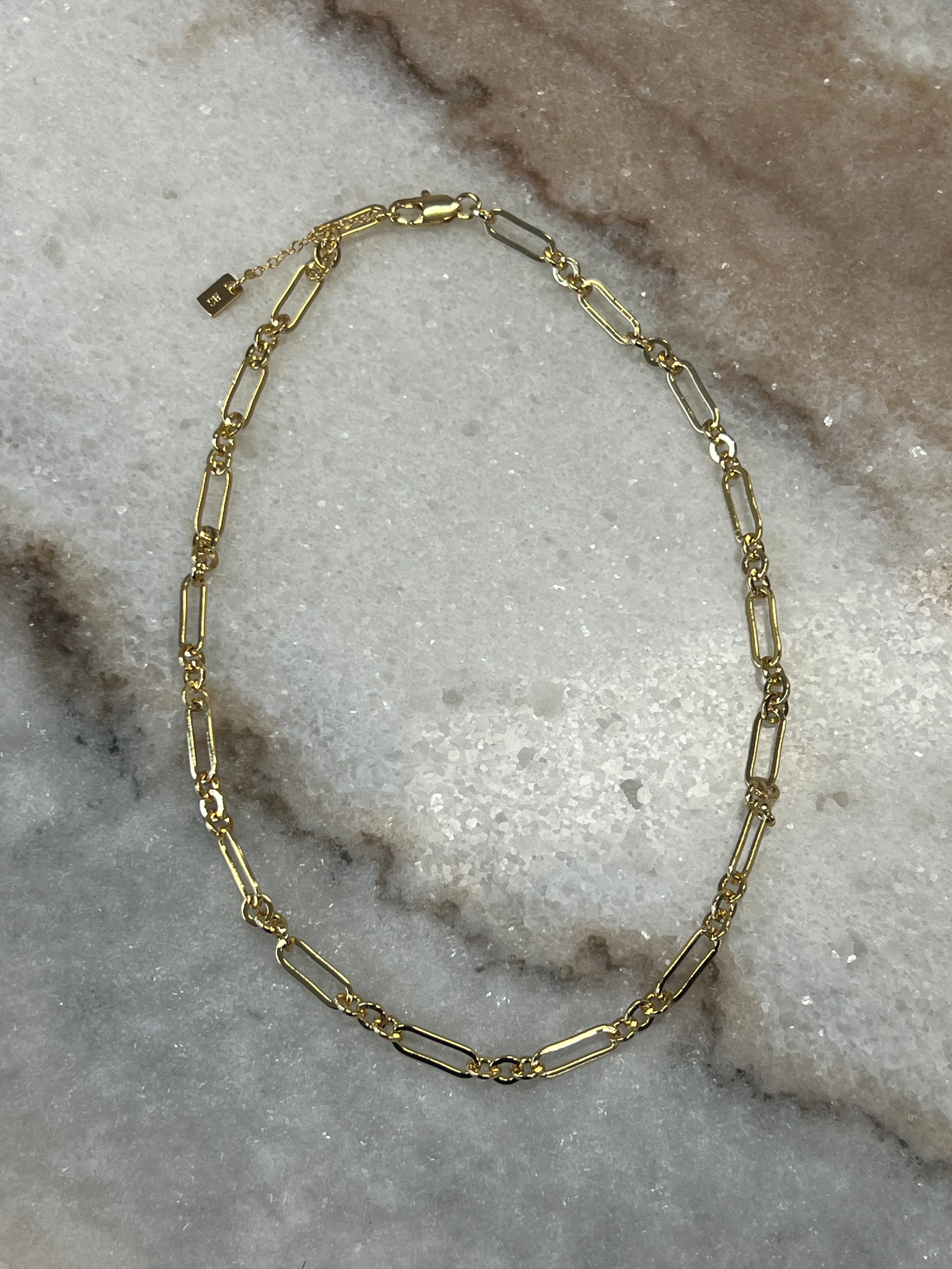 Berlin Chain Necklace 18K Gold Plated