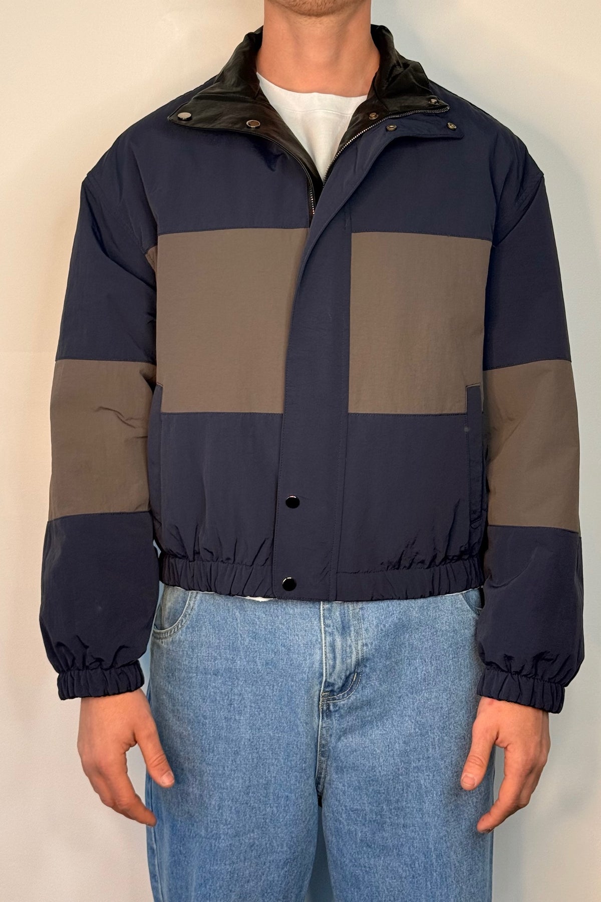 Reversible Vintage Bomber Black
