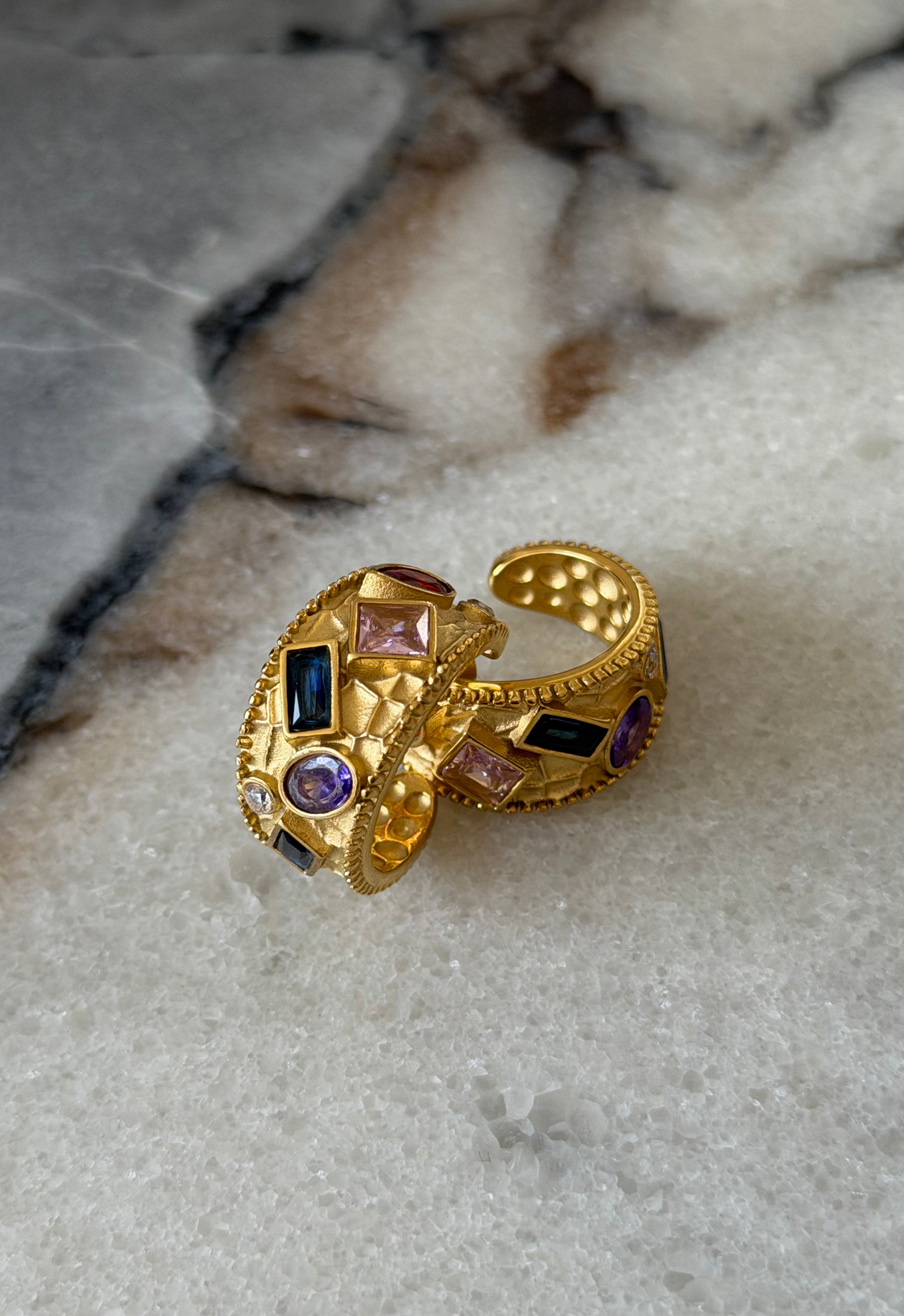 Neptune Earring Gold