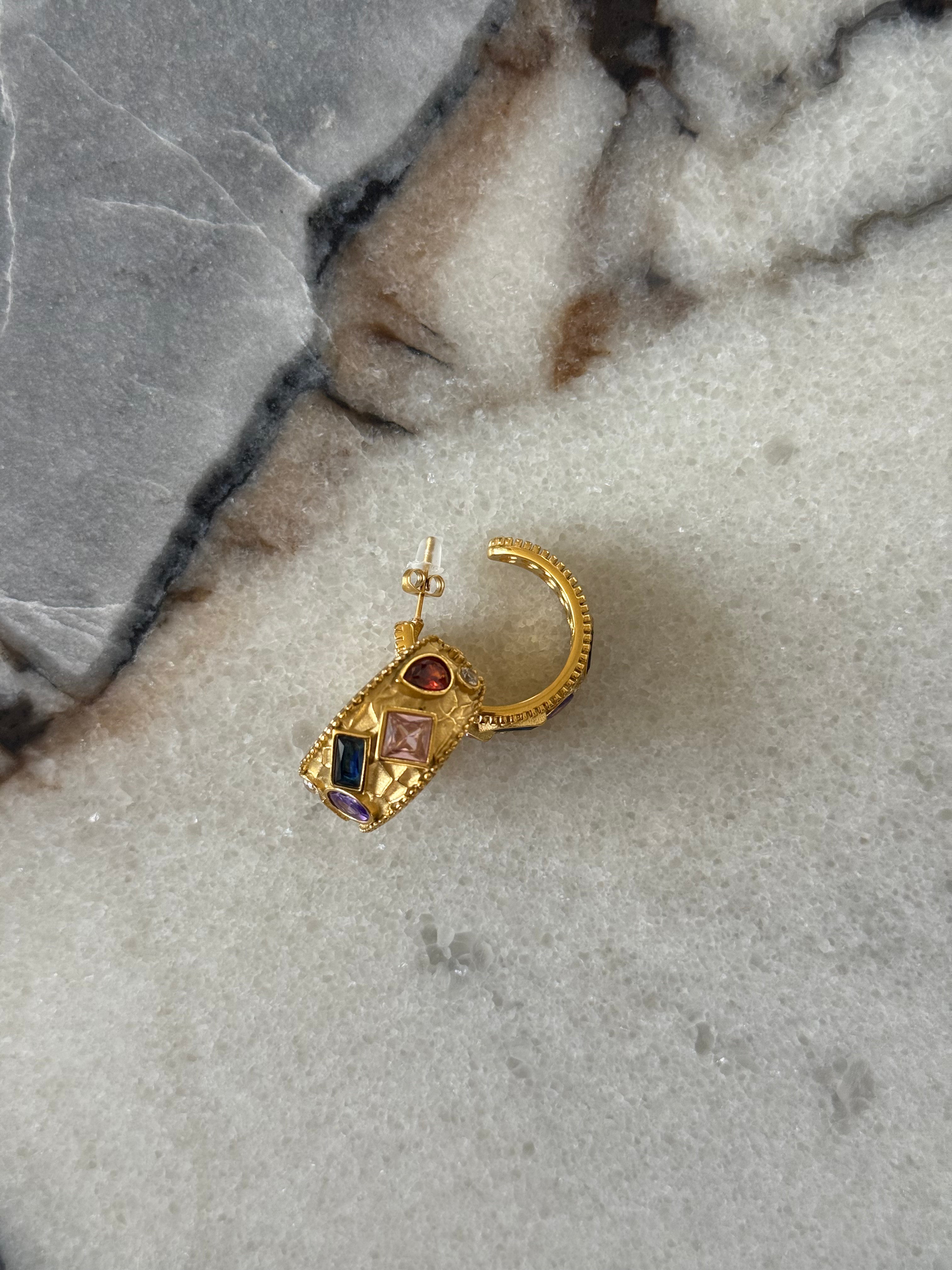 Neptune Earring Gold