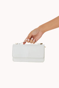 Iris Crossbody Bag White