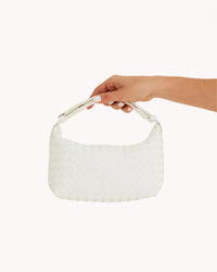 Isabelle Handle Bag White