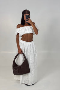 Jemima Skirt White