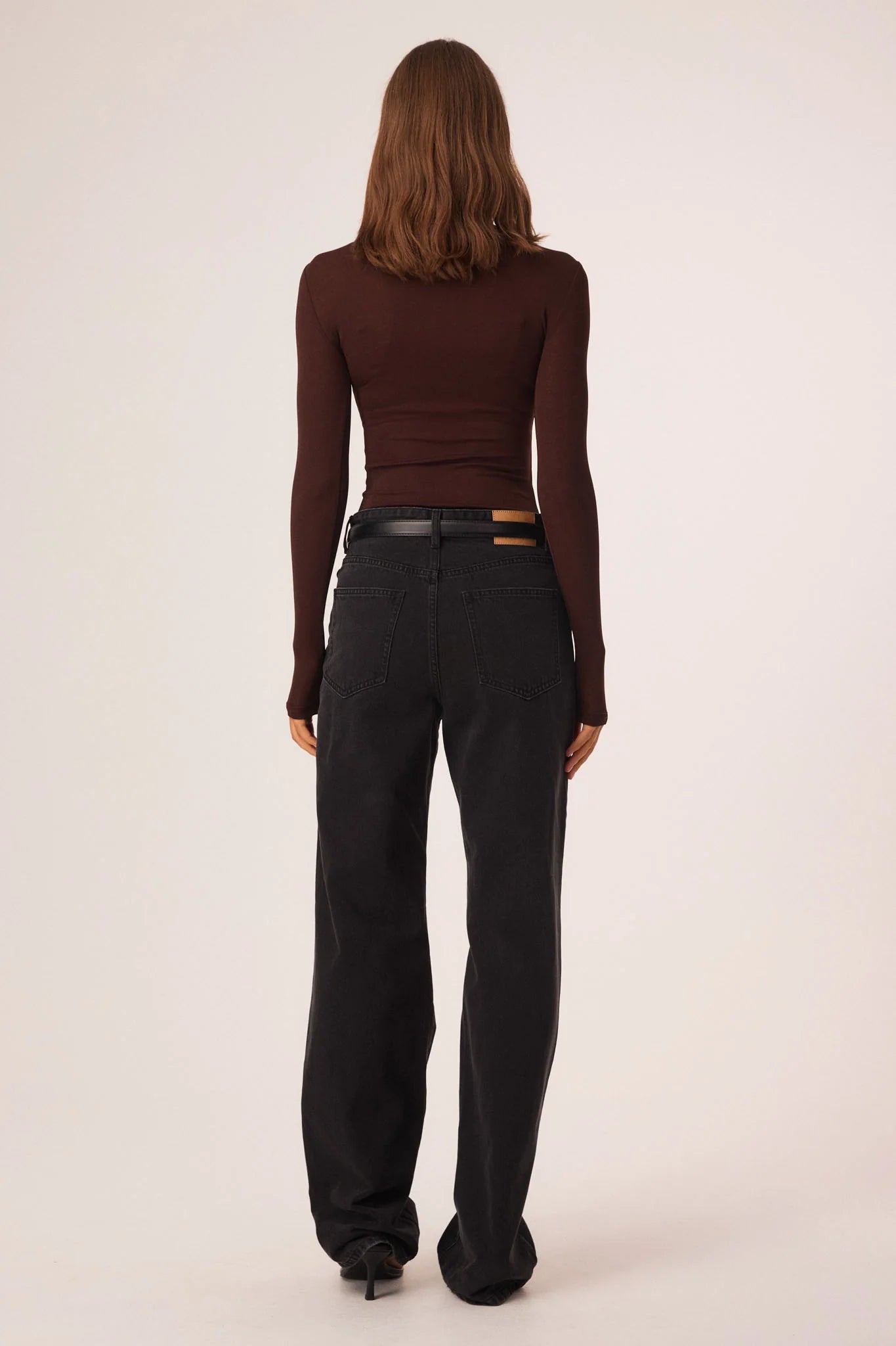 Katya Long Sleeve Top Chocolate