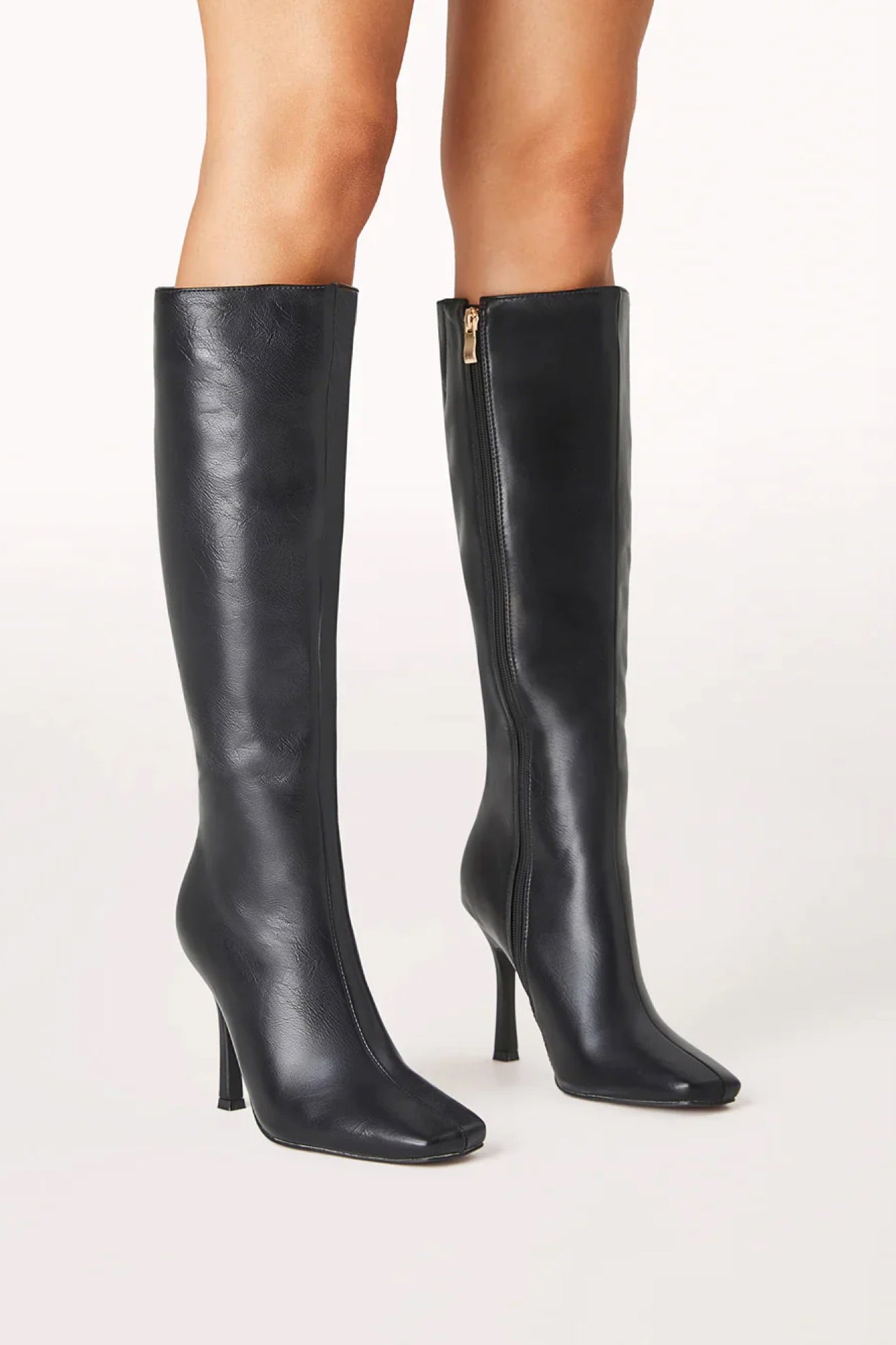 Lainey Knee High Boot Black