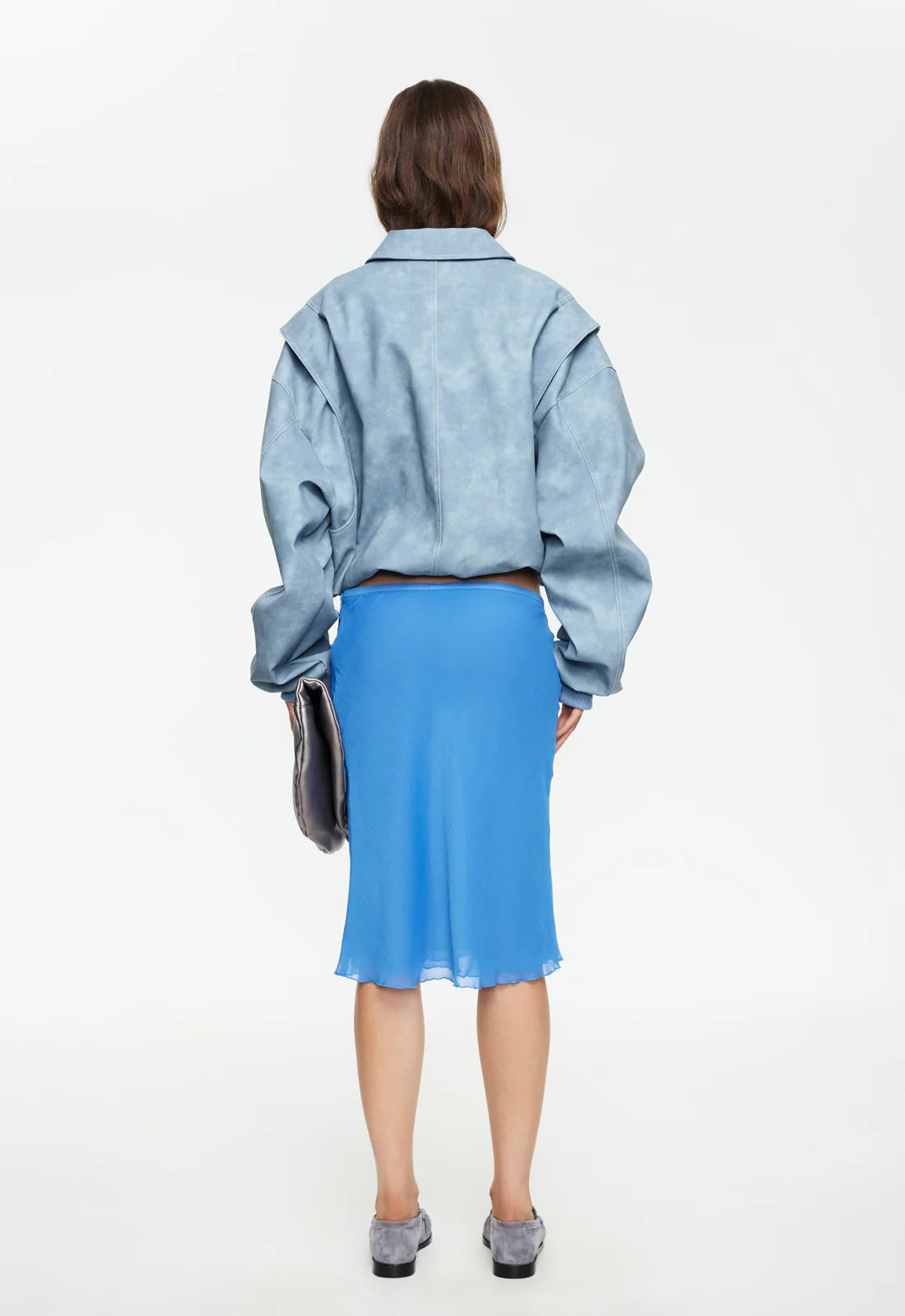 Shoreline Midi Skirt Persian Jewel