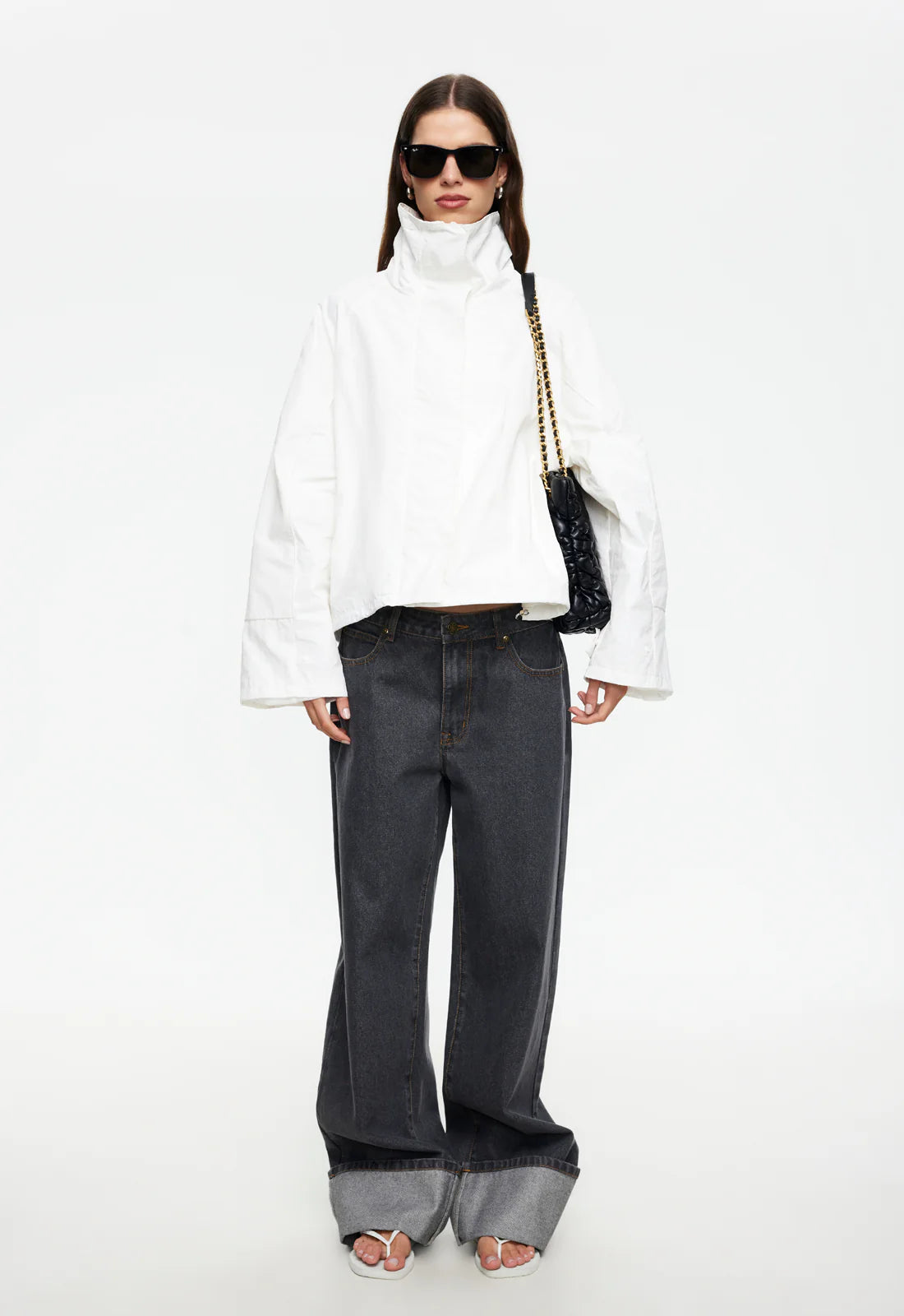 Shoreline Windbreaker Porcelain