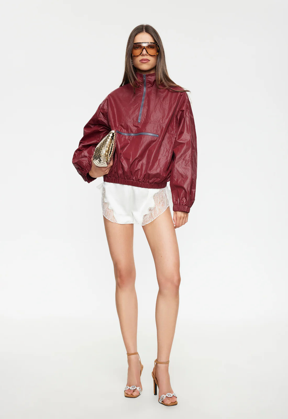 Ibiza Windbreaker Burgundy