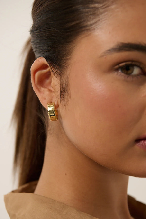 Silva 18K Gold Plated Earrings