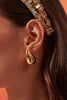 Droplet Gold Plated Earrings