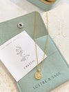 Birthstone 18k Gold Plated Necklace - April