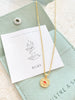 Birthstone 18k Gold Plated Necklace - July