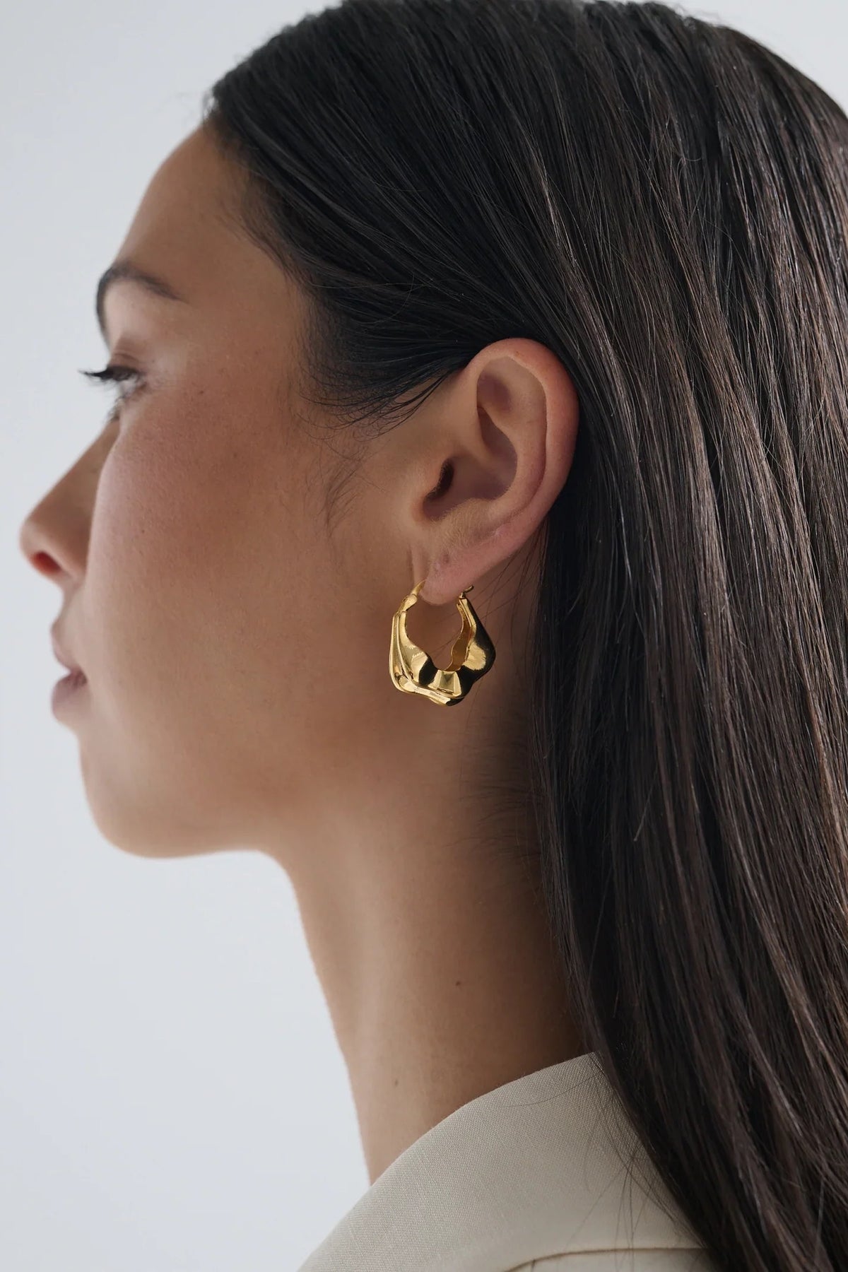 Harrison Earrings Gold