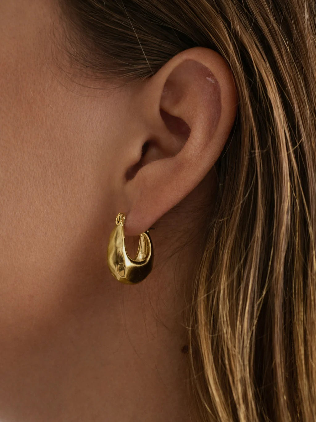 Rachel Earring 18k Gold Plated