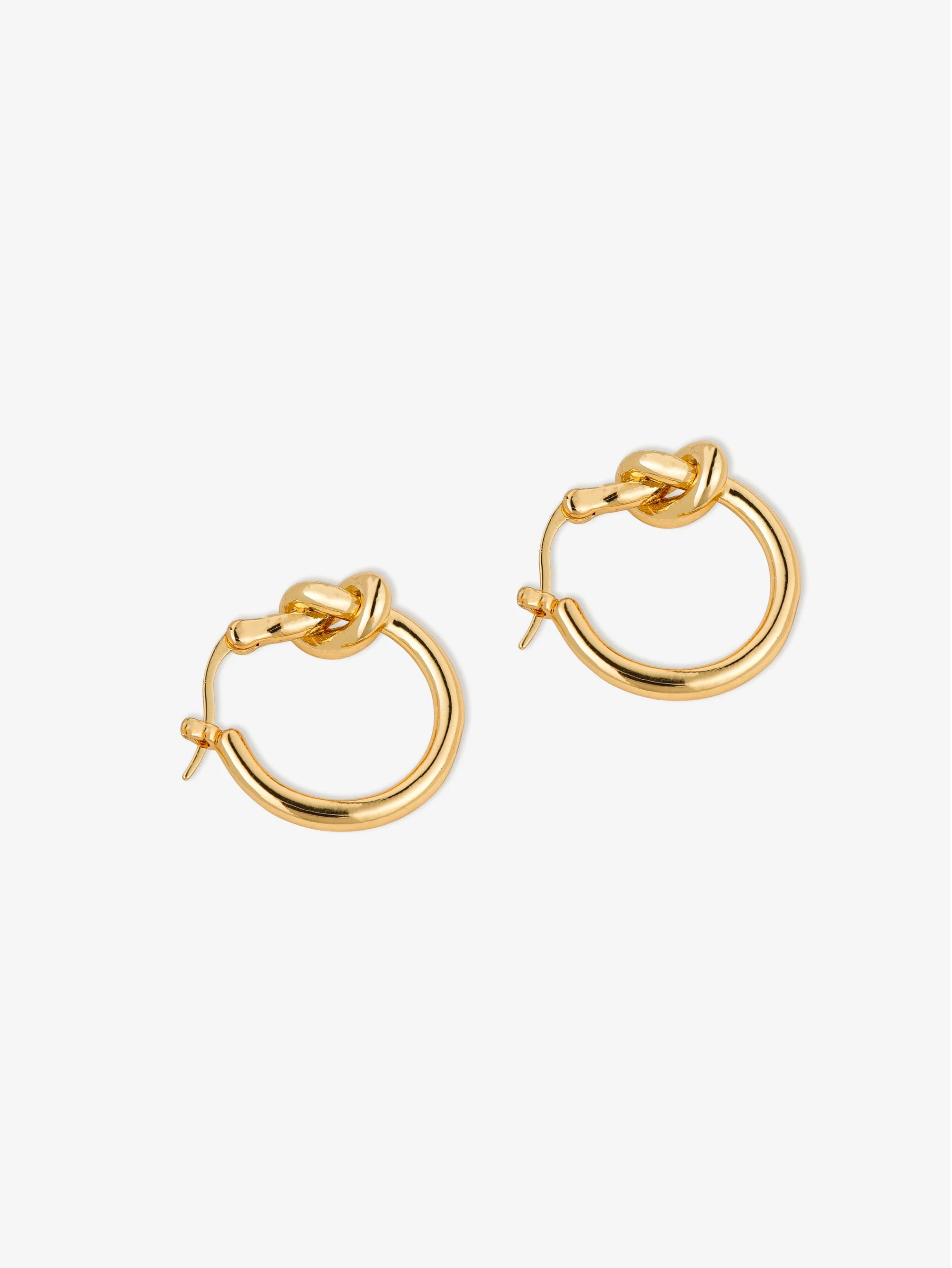 Twist Hoop Earring Gold