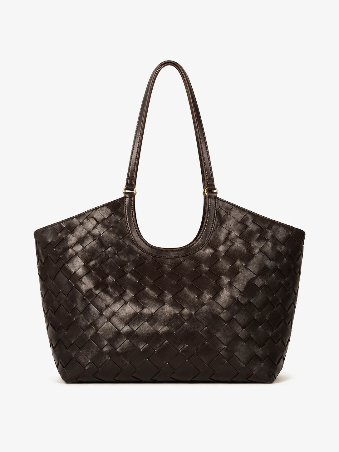 Nyah Woven Bag Chocolate