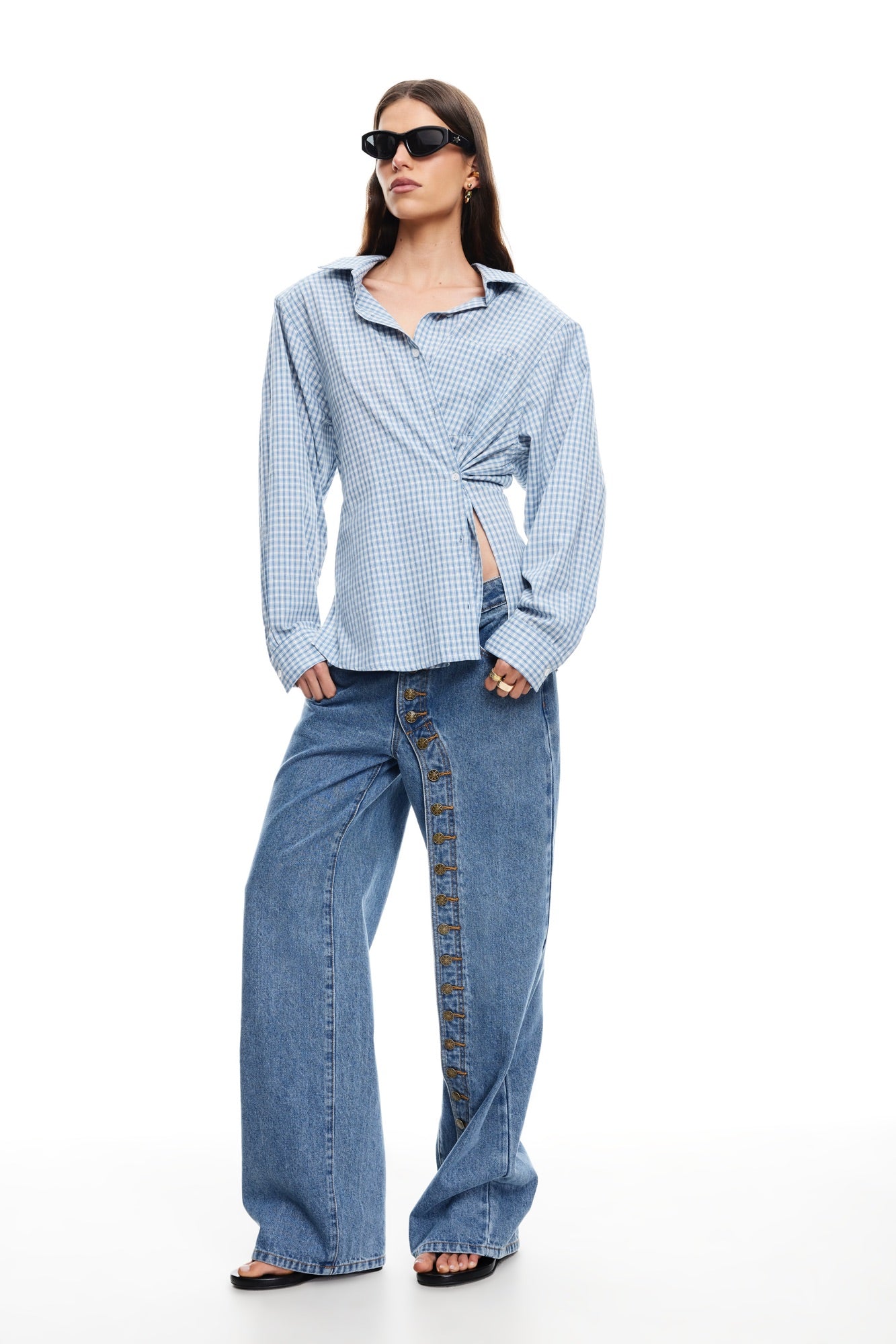 Notting Hill Shirt Baby Blue Check