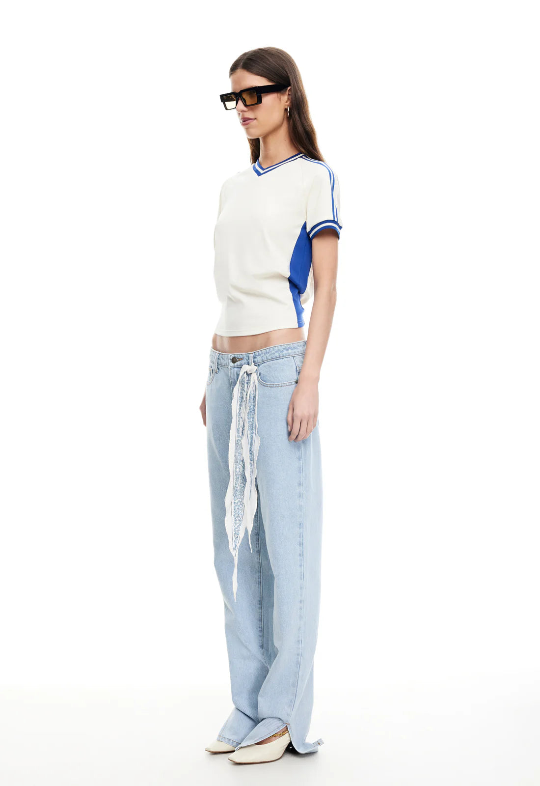 Starlet Tee Midnight Stripe
