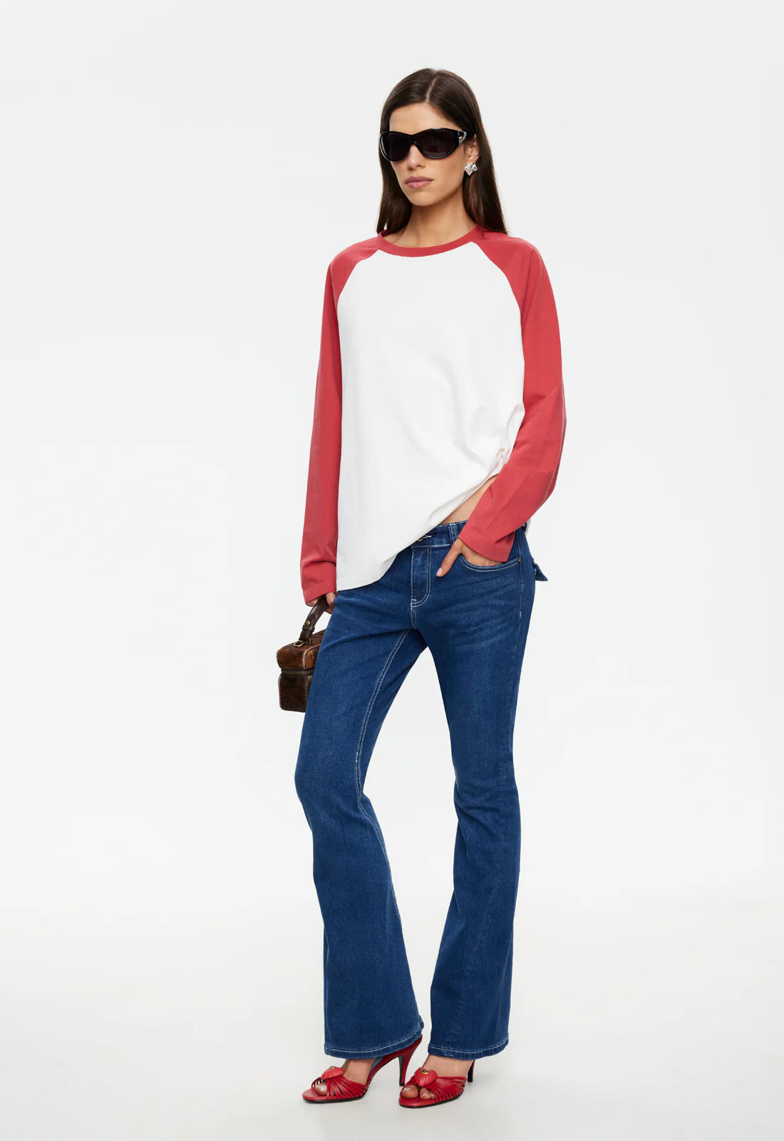 Kravitz Baseball Tee Crimson