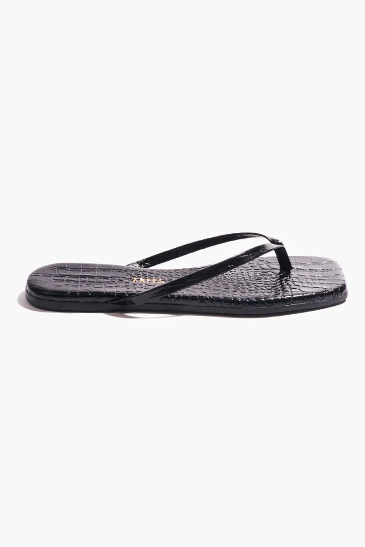 Square Toe Lily Sable Croc