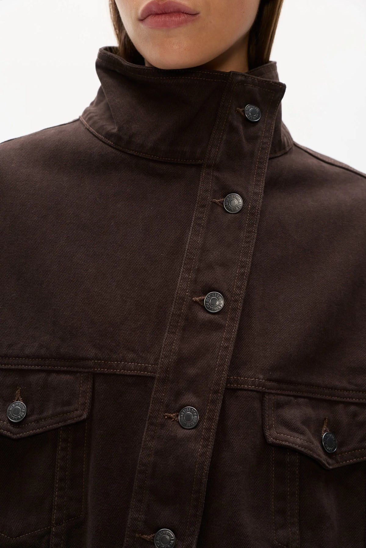 Loren Denim Jacket Java Overdye