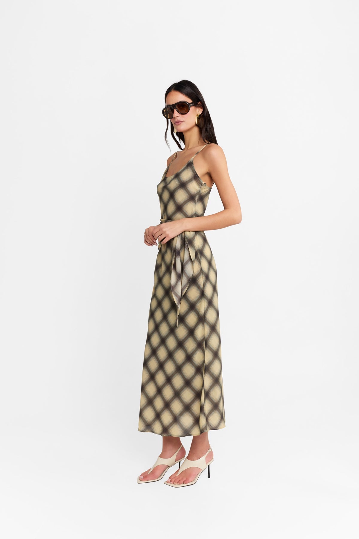 Eloise Maxi Dress Check
