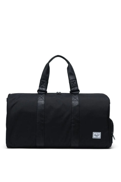 Herschel Novel Duffle Synthetic Leather Black Black