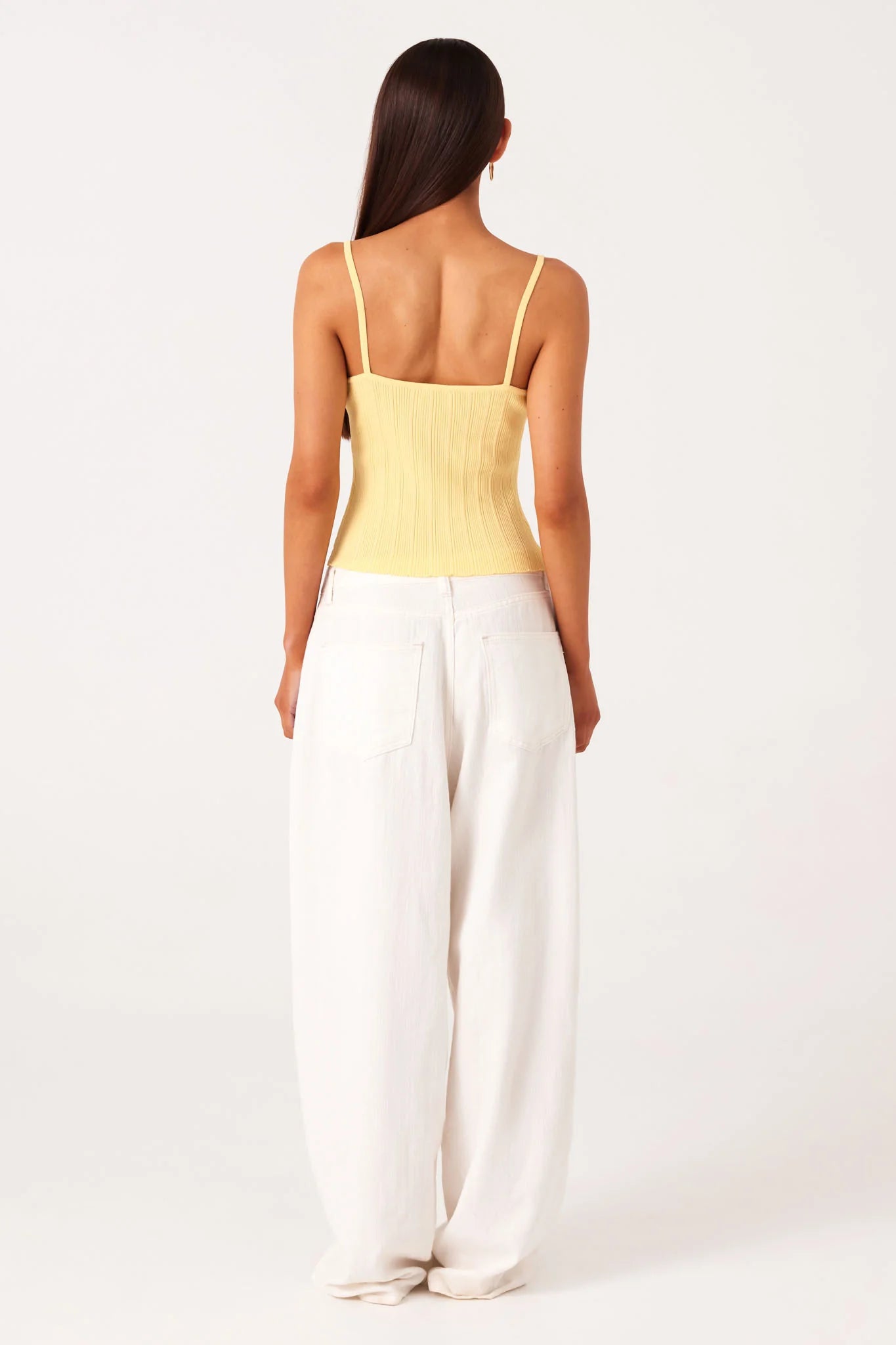 Odessa Knit Tank Top Pollen