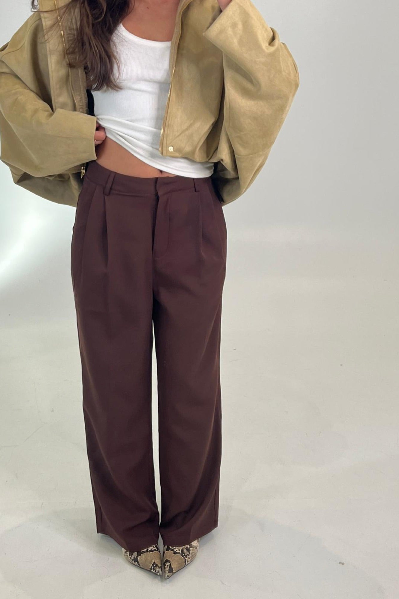 Ryla Pant Chocolate
