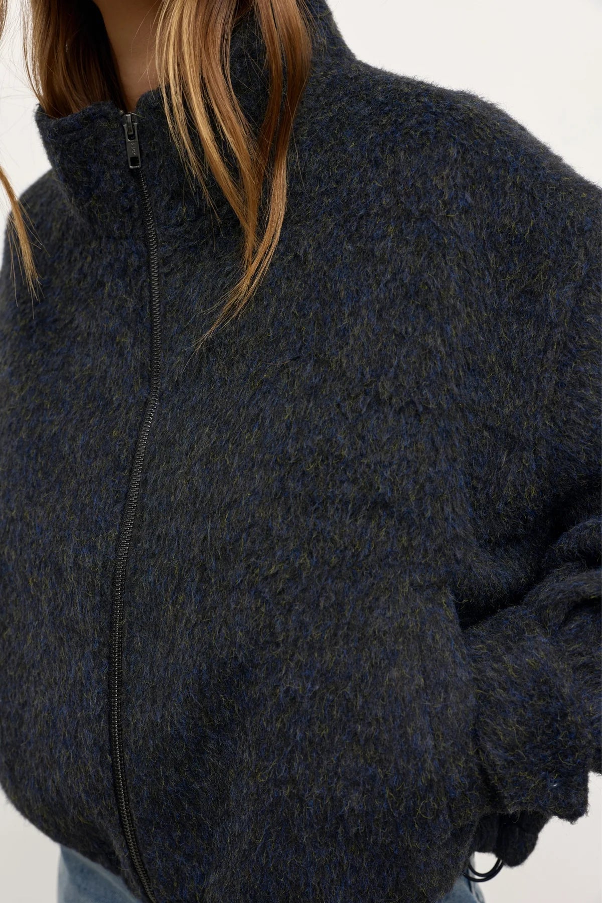 Preslie Bomber Deep Ocean