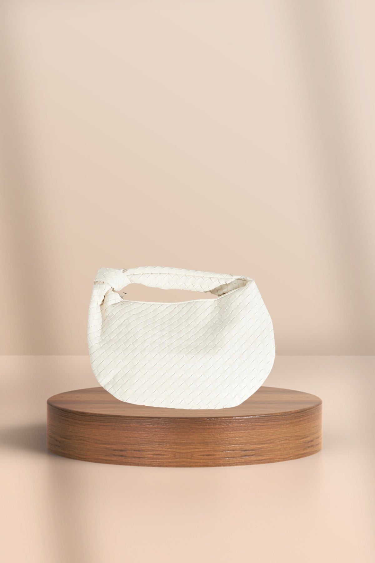 Jessie Weave Bag White