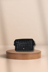 Xena Woven Bag Black/Gold