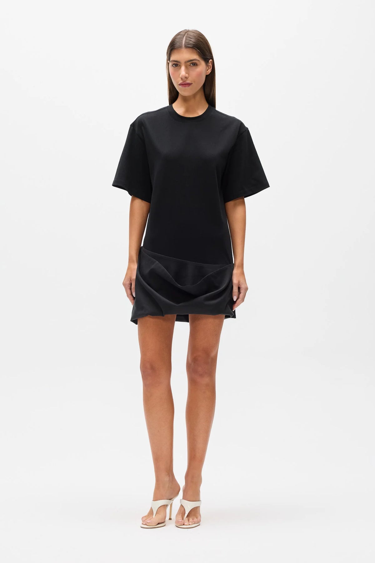 Phoebe T-Shirt Mini Dress Black