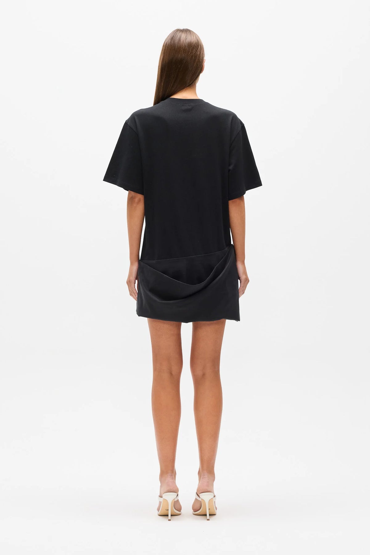 Phoebe T-Shirt Mini Dress Black