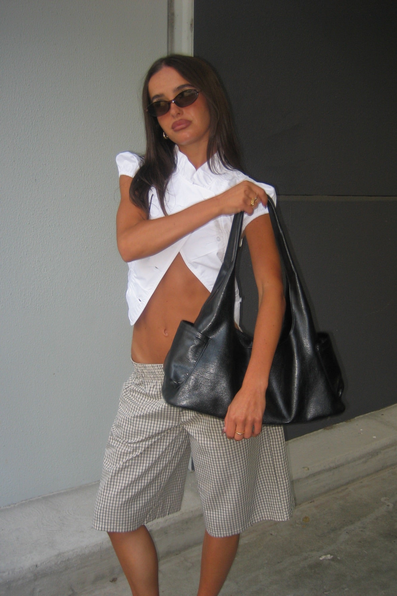 Katherine Short Sleeve Shirt White