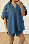 Rosemary Denim Shirt Blue