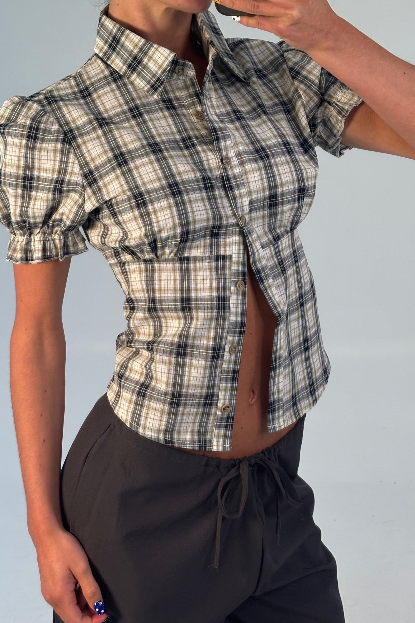 Astra Short Sleeve Shirt Beige