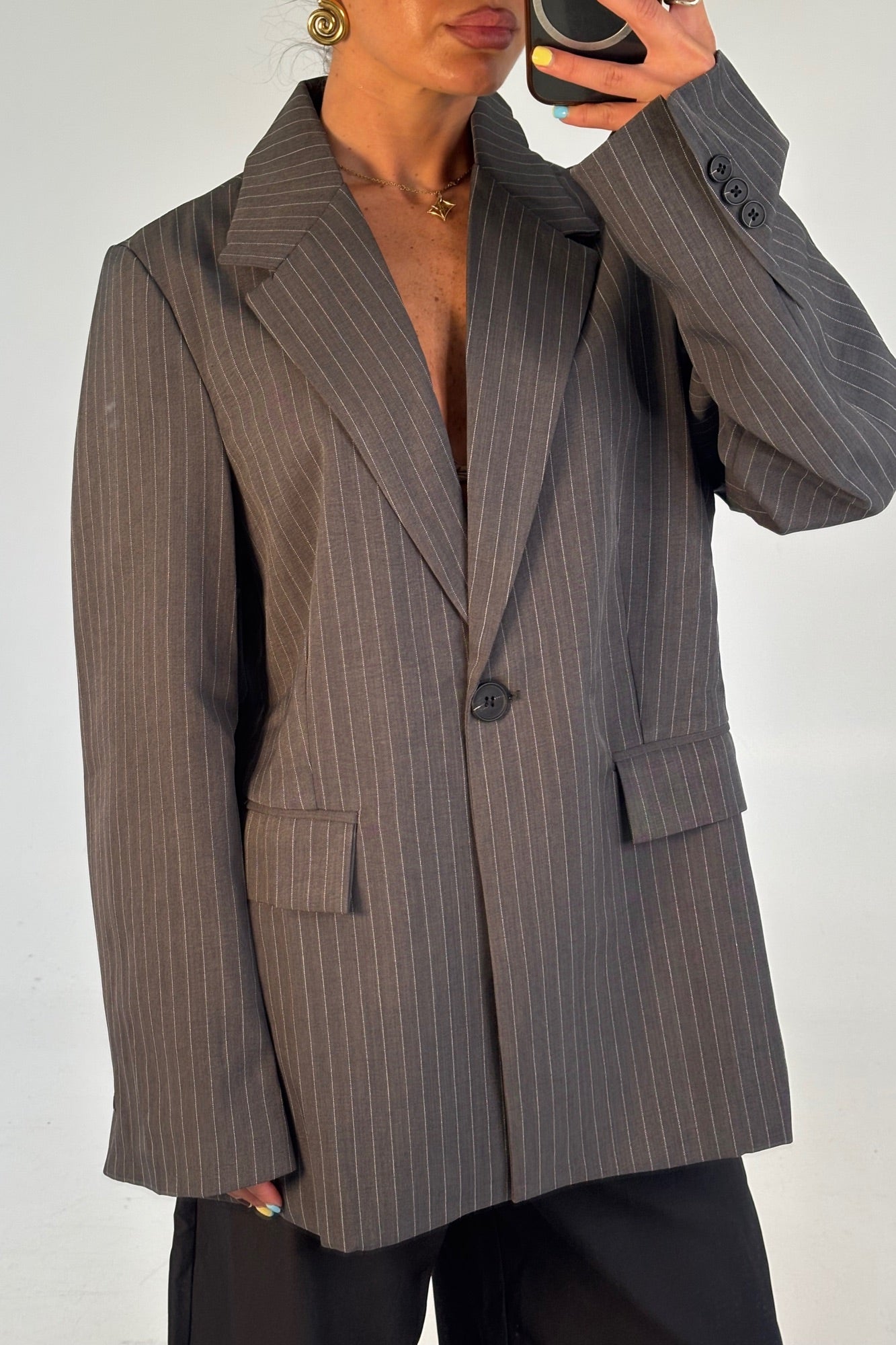 Brooks Blazer Charcoal