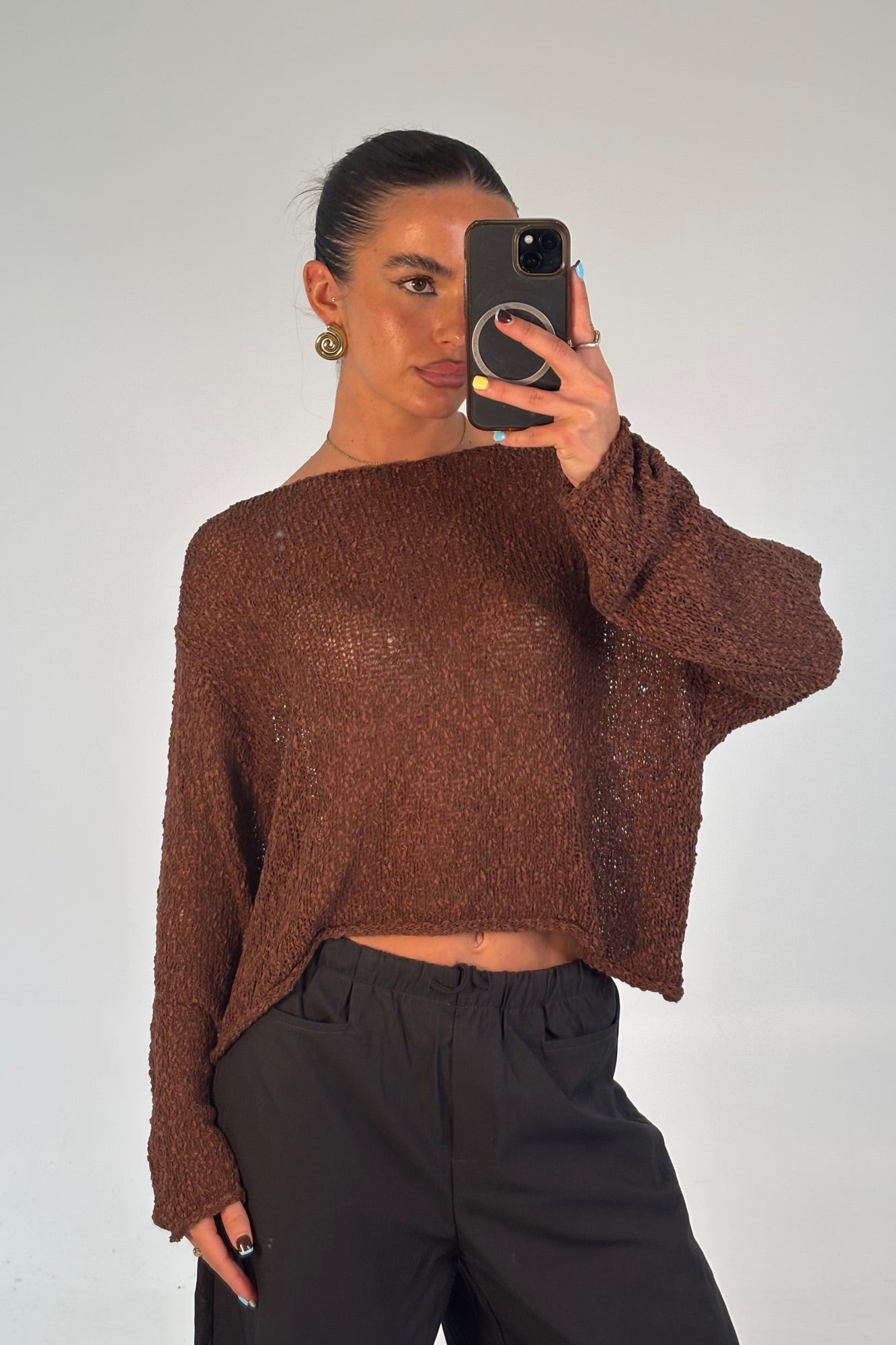 Sonny Knit Chocolate