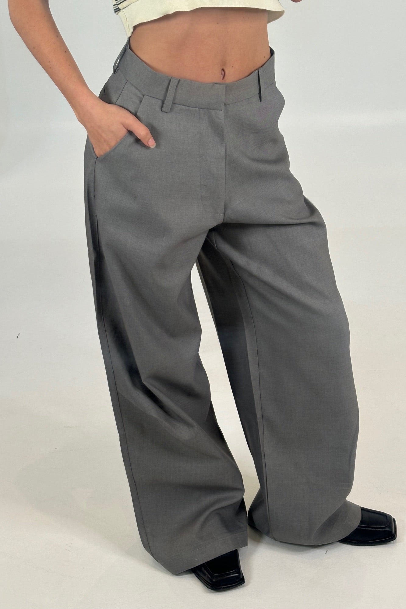 Alexandra Pant Light Grey