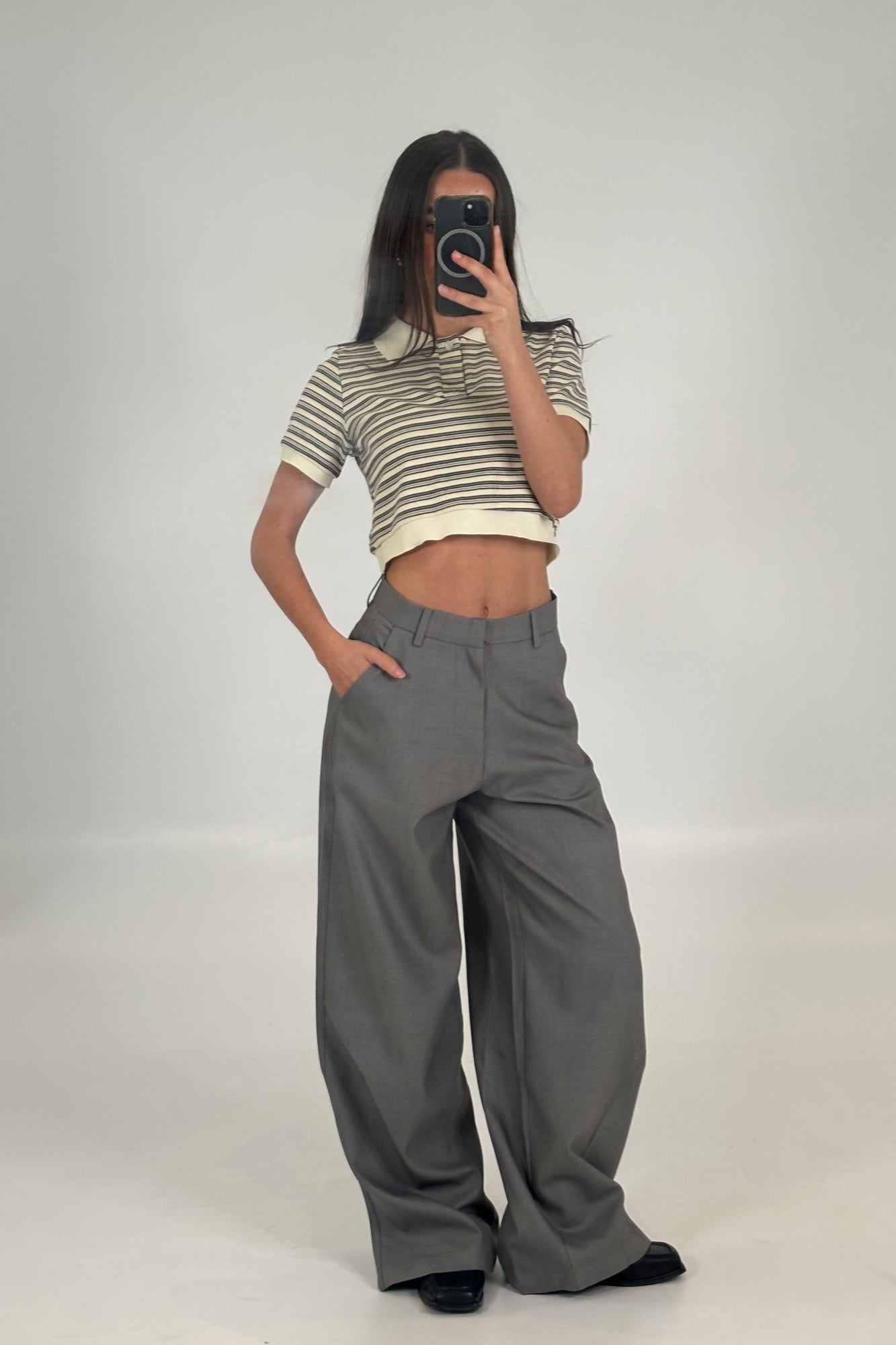 Alexandra Pant Light Grey