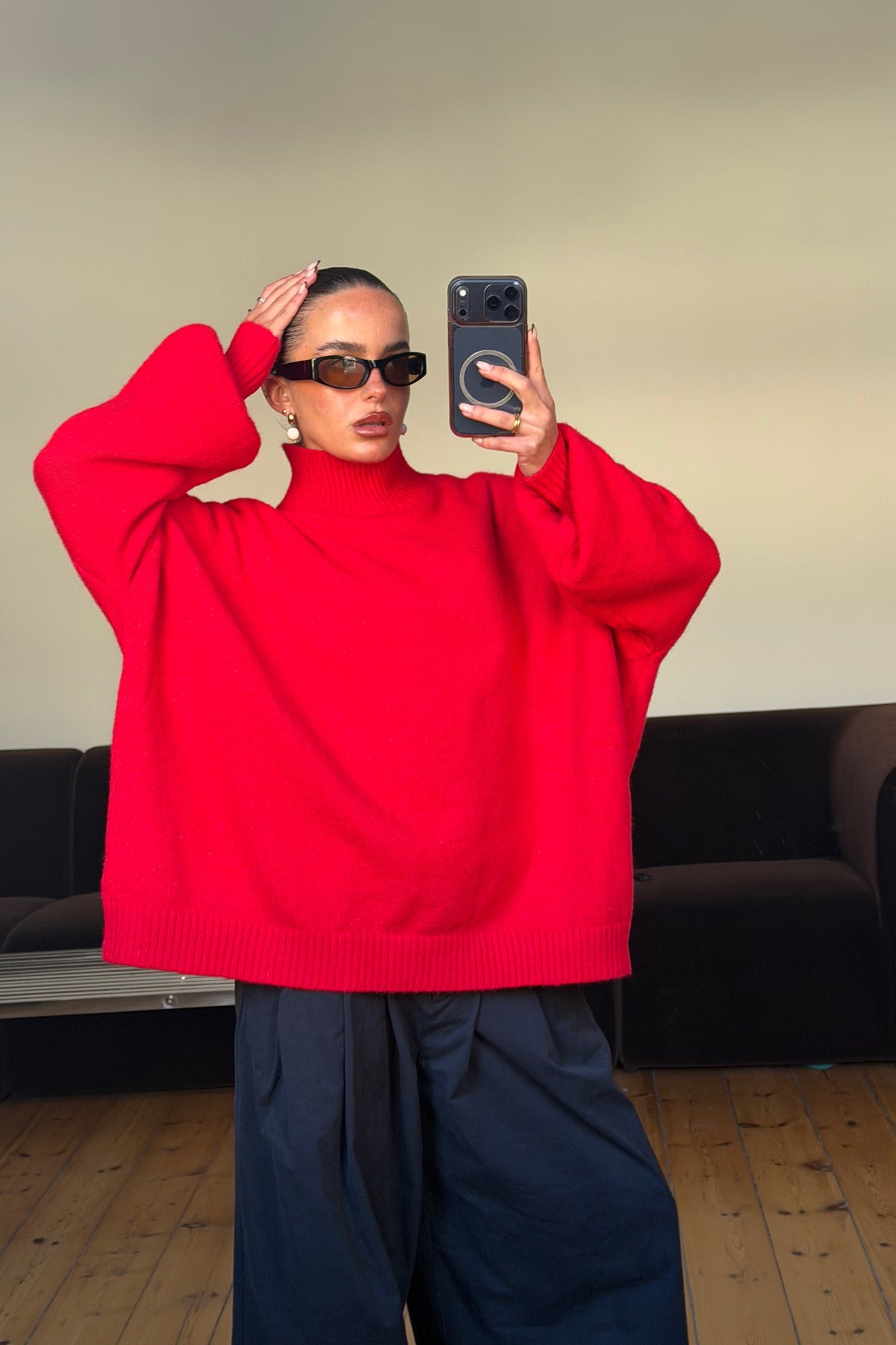 Pamela Knit Cherry