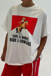 Save A Horse Top White